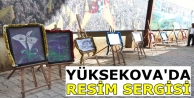 Yüksekova'da resim sergisi açıldı