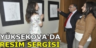 Yüksekova’da Resim Sergisi