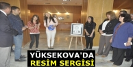 Yüksekova’da Resim Sergisi