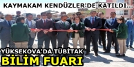 Yüksekova'da Tübitak Bilim Fuarı