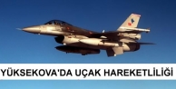 Yüksekova'da uçak hareketliliği