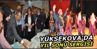 Yüksekova'da Yıl Sonu Sergisi