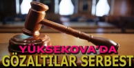 Yüksekova'daki gözaltılar serbest