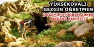 Yüksekovalı Gezgin Öğretmen Doğayı fotoğraflarken...