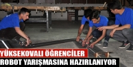 Yüksekovalı öğrenciler robot yarışmasına hazırlanıyor