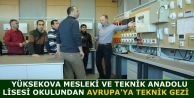 Yüksekova Mesleki Ve Teknik Anadolu Lisesinden Avrupa'ya...