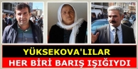 Yüksekovalılar: Katledilenlerin her biri barış...