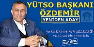 YÜTSO başkanı Özdemir yeniden aday