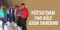 YÜTSO’dan 760 aile gıda yardımı