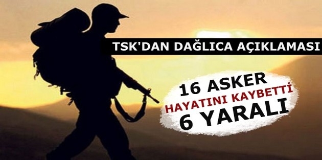 TSK'dan Dağlıca açıklaması