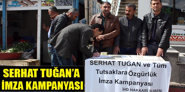 Tuğan için İmza Kampanyası