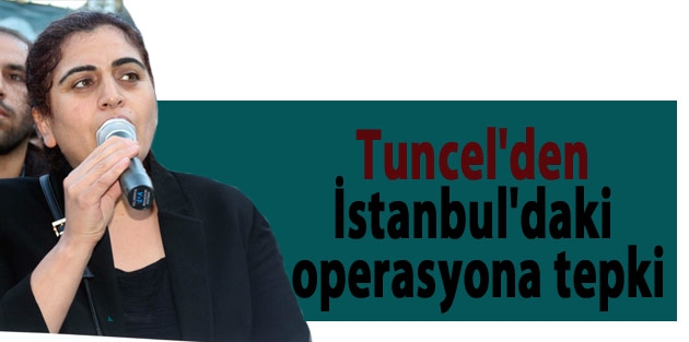 Tuncel'den İstanbul'daki operasyona tepki