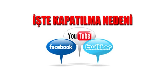 Twitter Facebook YouTube yine kapandı