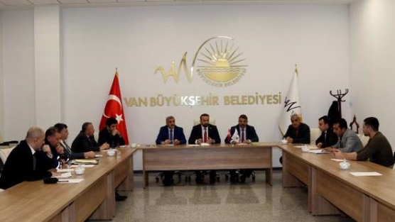 Van Büyükşehir Belediyesi'nde 'dilenci' toplantısı