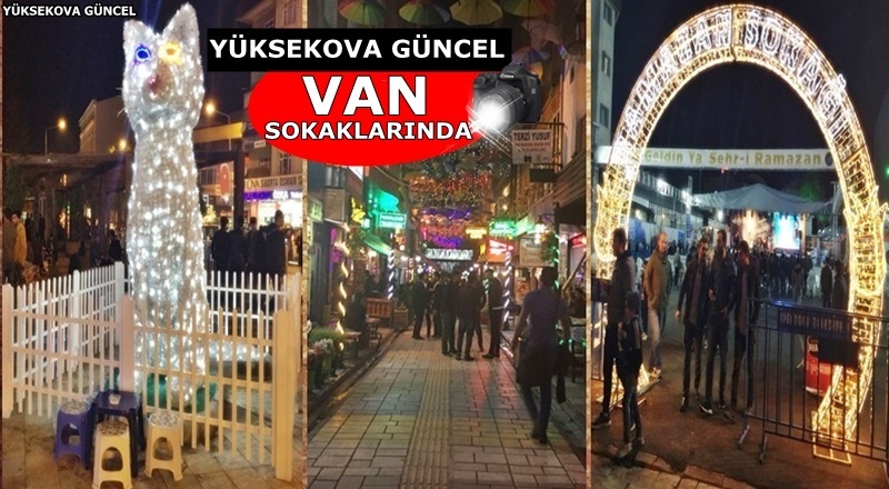 Van geceleri cıvıl cıvıl