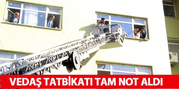 VEDAŞ tatbikatı tam not aldı