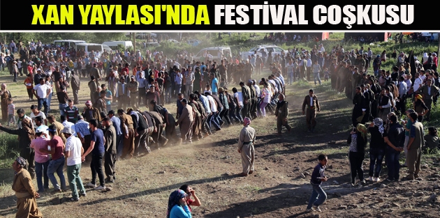 Xan Yaylası'nda festival coşkusu