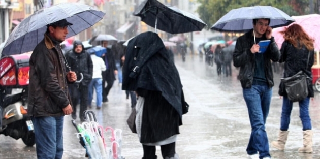 Yağışlı Hava Yer Yer Etkili Olacak