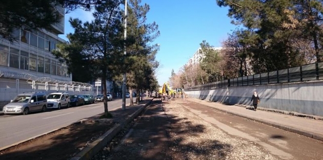 Yağmur suyu tahliye projesine askeri tünel engeli