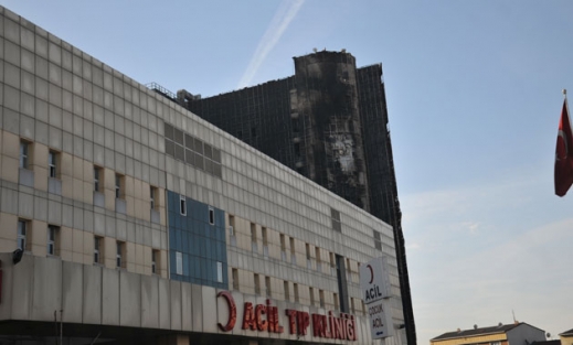 Yangın çıkan Taksim Eğitim ve Araştırma Hastanesi'nde son durum