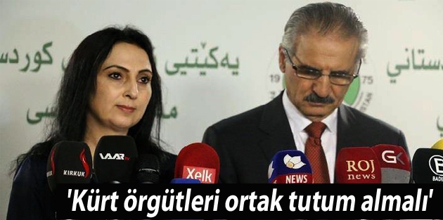 Yüksekdağ: Tüm Kürt partileri AKP'ye karşı ortak tutum almalı