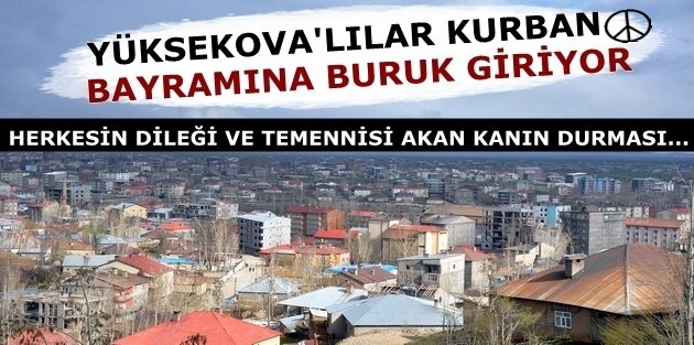 Yüksekova Kurban Bayram Mesajları