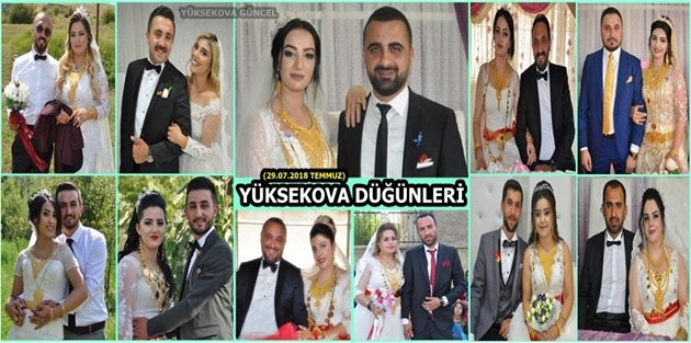 Yüksekova Düğünleri (29.07.2018 Temmuz)