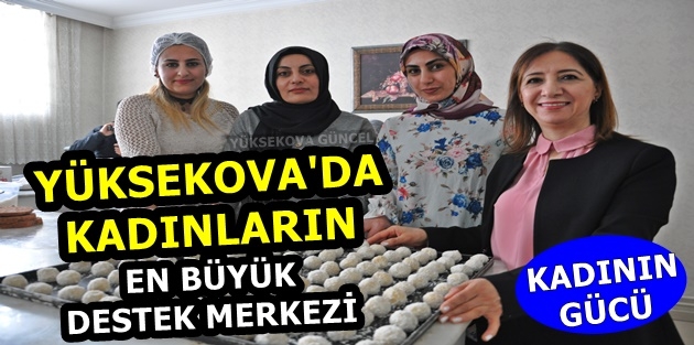 Yüksekova'da kadınların en büyük destek merkezi