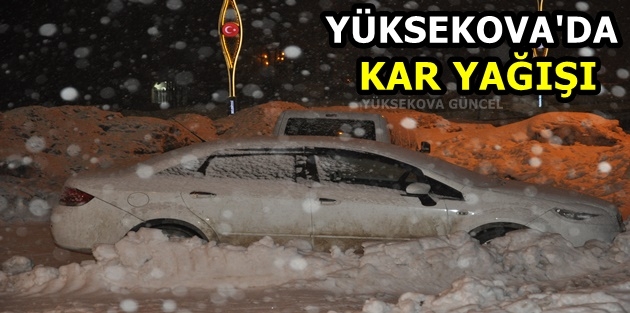 Yüksekova'da Kar Yağışı