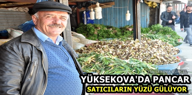 Yüksekova'da Pancar Satıcıların Yüzü Gülüyor