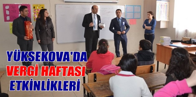 Yüksekova’da Vergi Haftası etkinlikleri