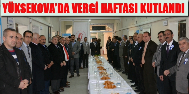 Yüksekova'da Vergi Haftası Kutlandı