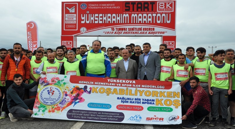 Yüksekova'da ‘Yüksekrakım Maratonu’ heyecanı