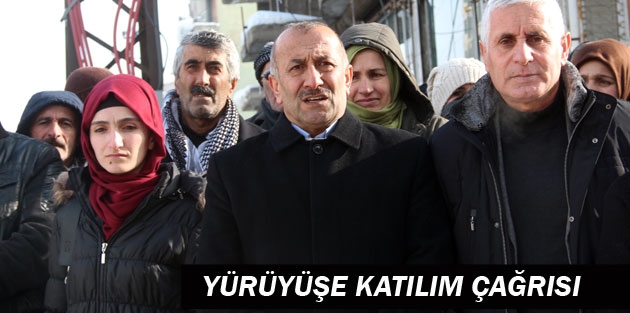 Yürüyüşe Katılım Çağrısı