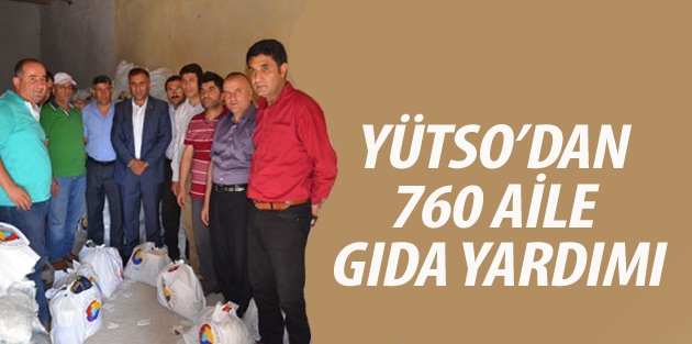 YÜTSO’dan 760 aile gıda yardımı