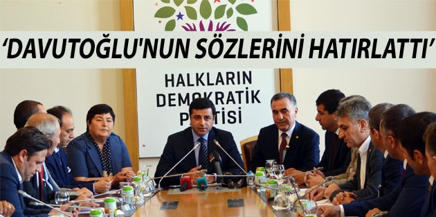 Zergele Katliamı için Davutoğlu'nun sözlerini hatırlattı